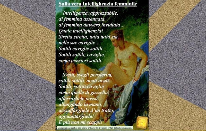 Sulla vera Intellighenzia femminile